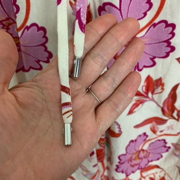 Laundry By Shelli Segal Linen Blend Floral Wide Leg Pants Womens S Colorful - Picture 6 of 16